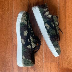 Tretorn Sherpa Camo sneakers